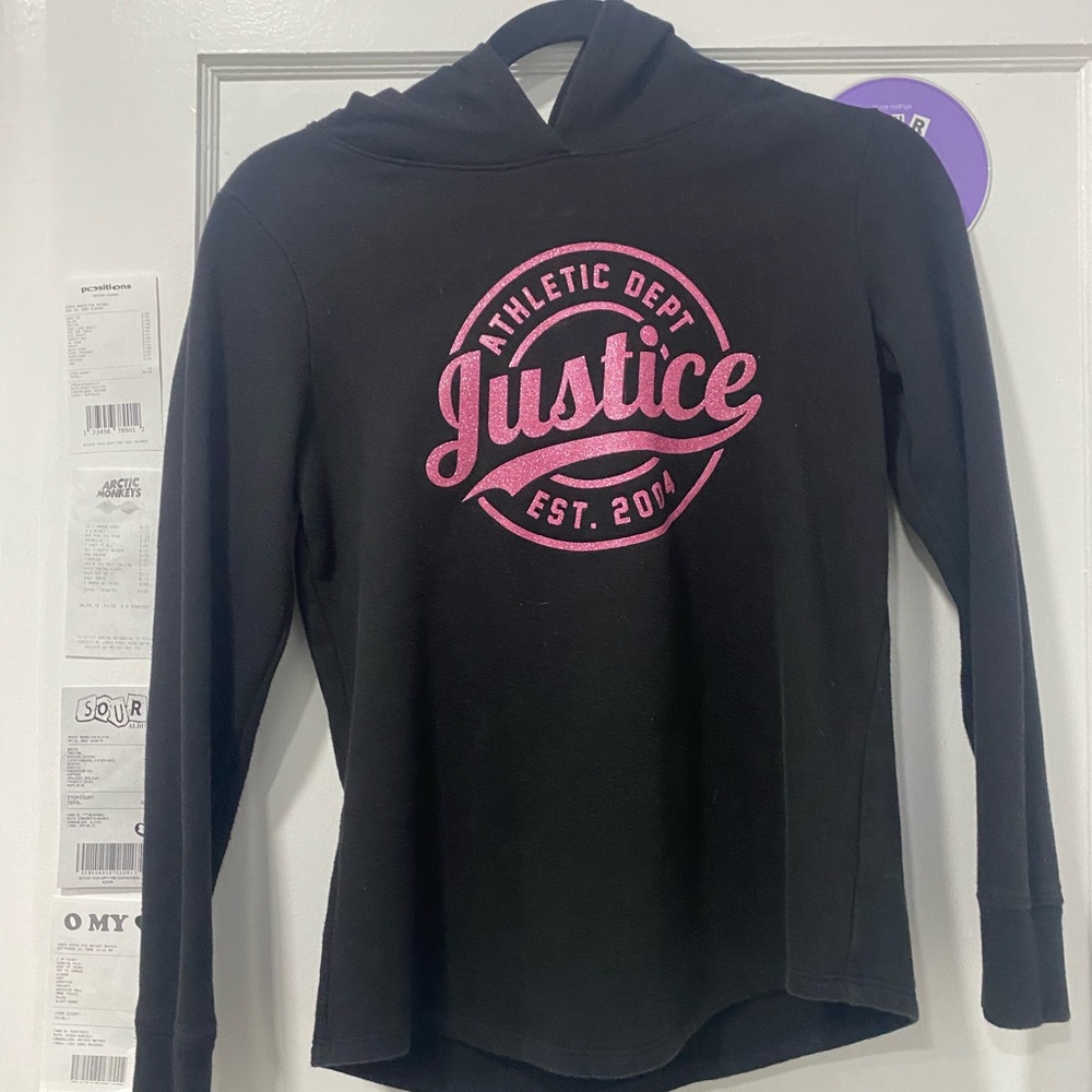 justice athletic hoodie